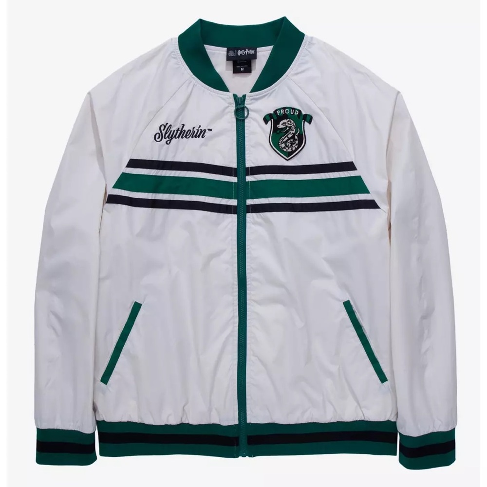 Boxlunch Harry Potter Slytherin Crest Windbreaker